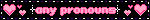 any pronouns